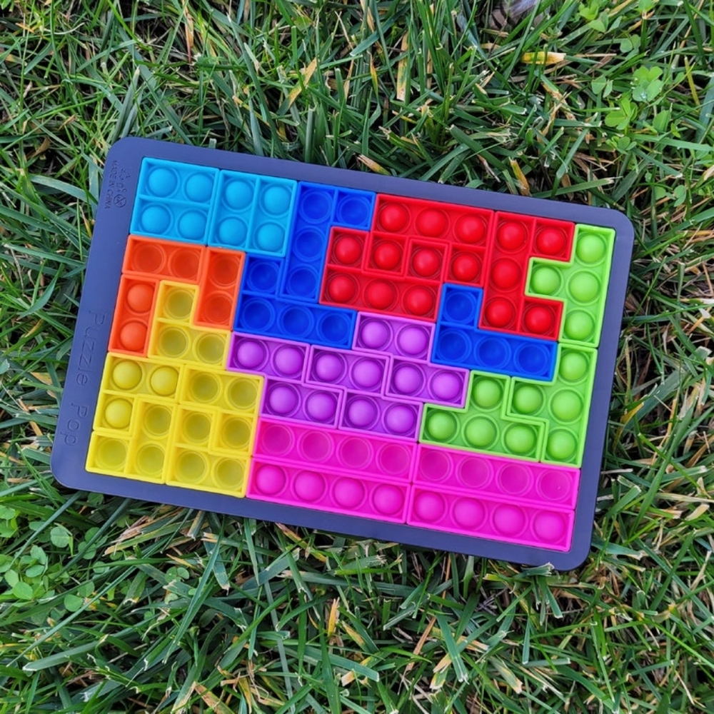 Pop It Fidget Toys Pop it tetris board